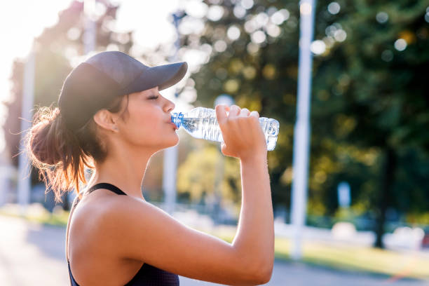 drinking water