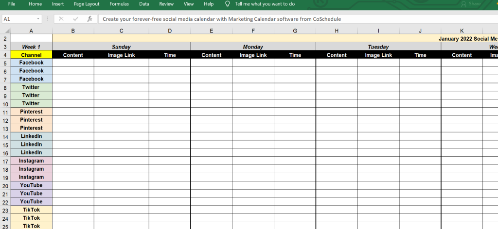 Coschedule’s Content Calendar