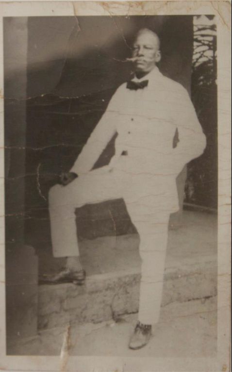 Herbert Macaulay Poses for a picture