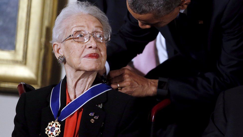Katherine Johnson Received a Presidential Honour Credit BBC
