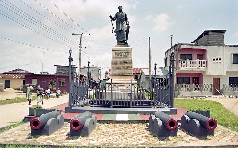 Statue of King Jaja of Opobo in Rivers