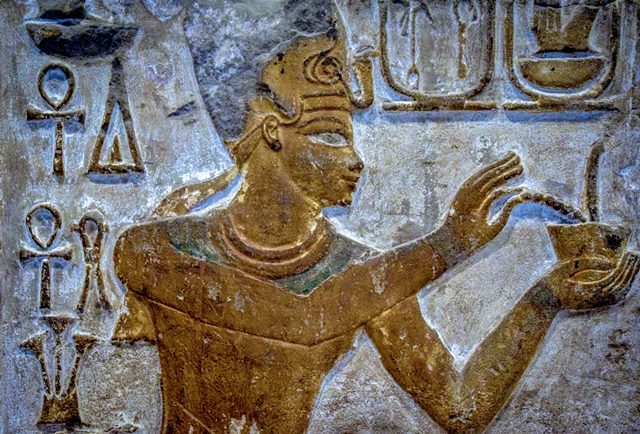 Ancient Egyptians Painted themselves dark or brown-skinned
