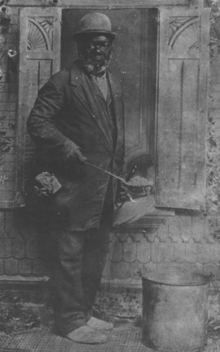 Black Argentine street vendor specializing in mazamorra, circa 1900 Source Wiki