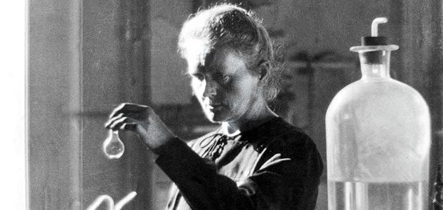 Marie Curie, in Paris in 1925, was awarded a then-unprecedented second Nobel Prize 100 years ago this month. AFP Getty Images