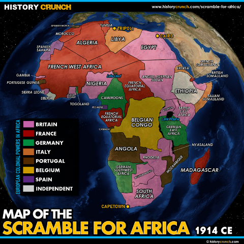 The Scramble for Africa contributed to the impact of colonialism on African societies