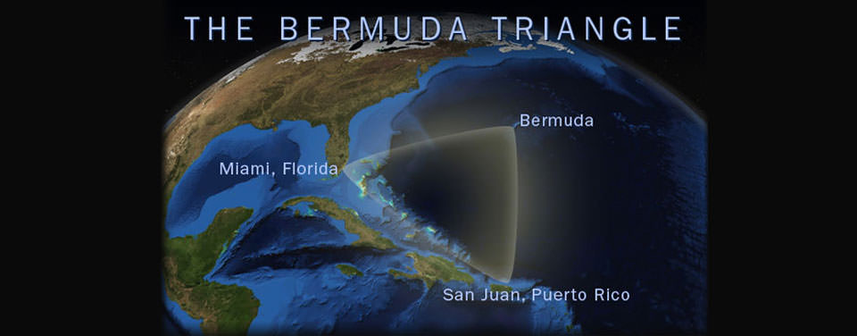 map of the bermuda triangle