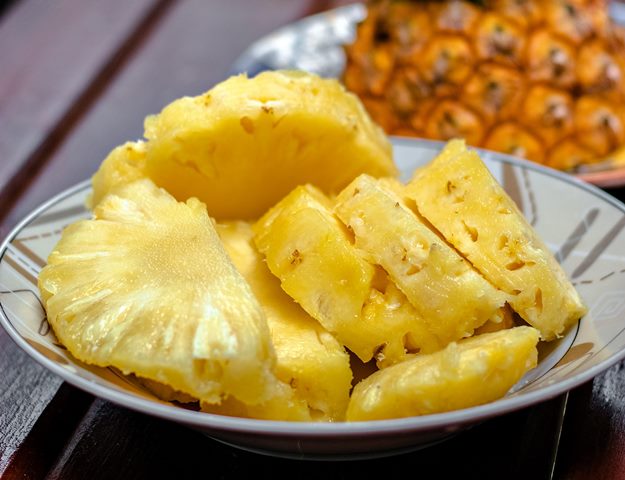 Pineapple is one of the fruits that aid digestion