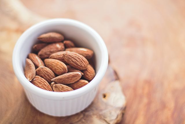 Nuts and seeds are fibre-rich foods