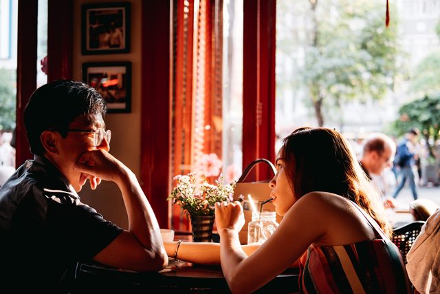 Be a good listener on your first date and many others