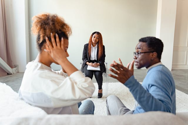 Reach out to a therapist if you have relationship problems
