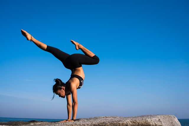 Yoga improves flexibility and balance