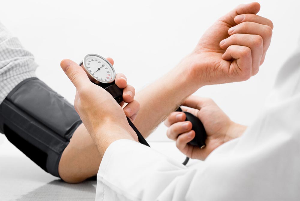 A normal blood pressure reading is around 120/80 mm Hg, while high blood pressure is a reading of 130/80 mm Hg or higher.