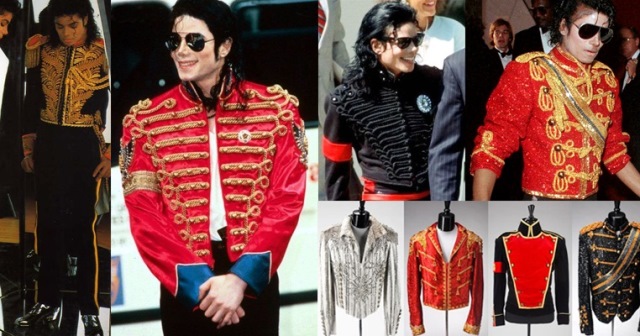 MJ's clothing were military-inspired.