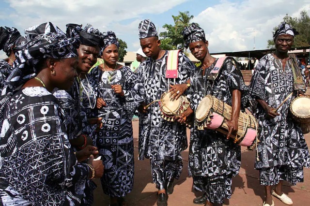 Music forms a core part of the cultural traditions of the Yoruba people.