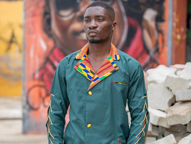 The Kente Cloth is being used in modern fashion by designers.