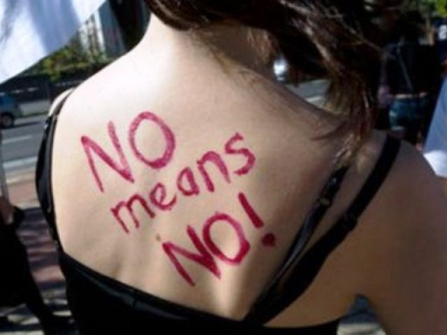 There are many cases where consent may be unclear. But no means no as this campaign against rape clearly states.