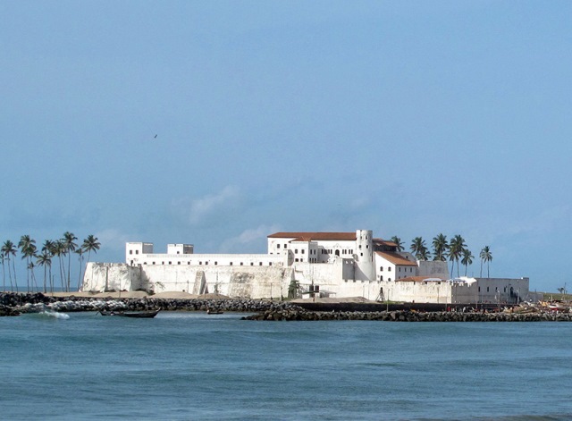 The Castle of Sao Jorge da Mina in Ghana is a colonial architecture dating back to Ghana's pre-colonial era.