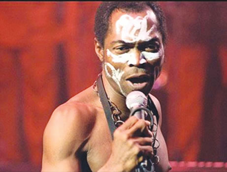Fela Anikulapo Kuti popularized afrobeats