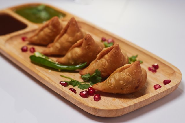 Samosa is popular around Africa, but especially in East African cuisine