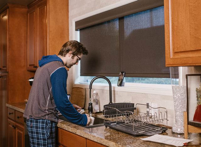 Helping your partner out with tasks like washing dishes can be an excellent way to make them feel appreciated and respected.