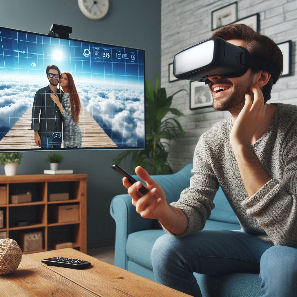 Interactive Virtual Reality Experience for Long-Distance Couples