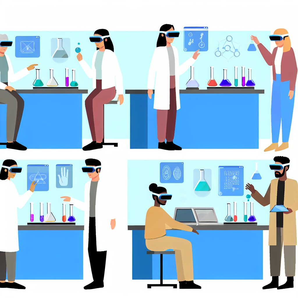 Augmented Reality Labs: Bridging Hands-On Science Experiments and Virtual Tools