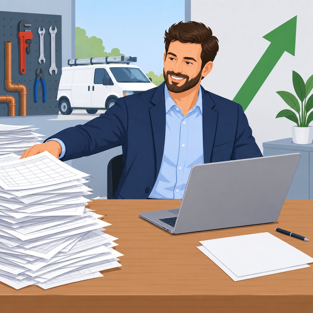 Twelve Signs Your Plumbing Business Outgrew Spreadsheets