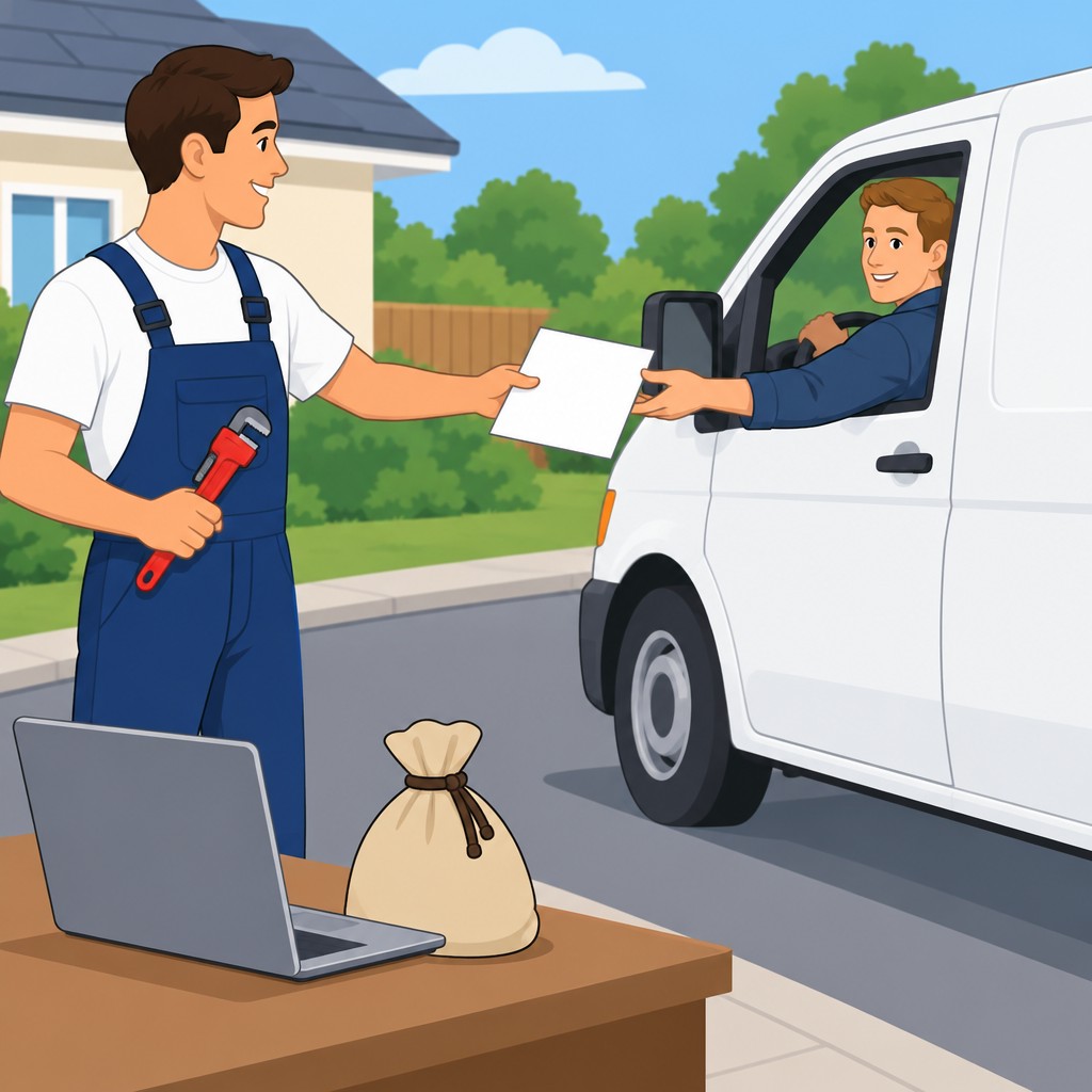 Send Plumbing Invoices Before the Engineer Drives Away